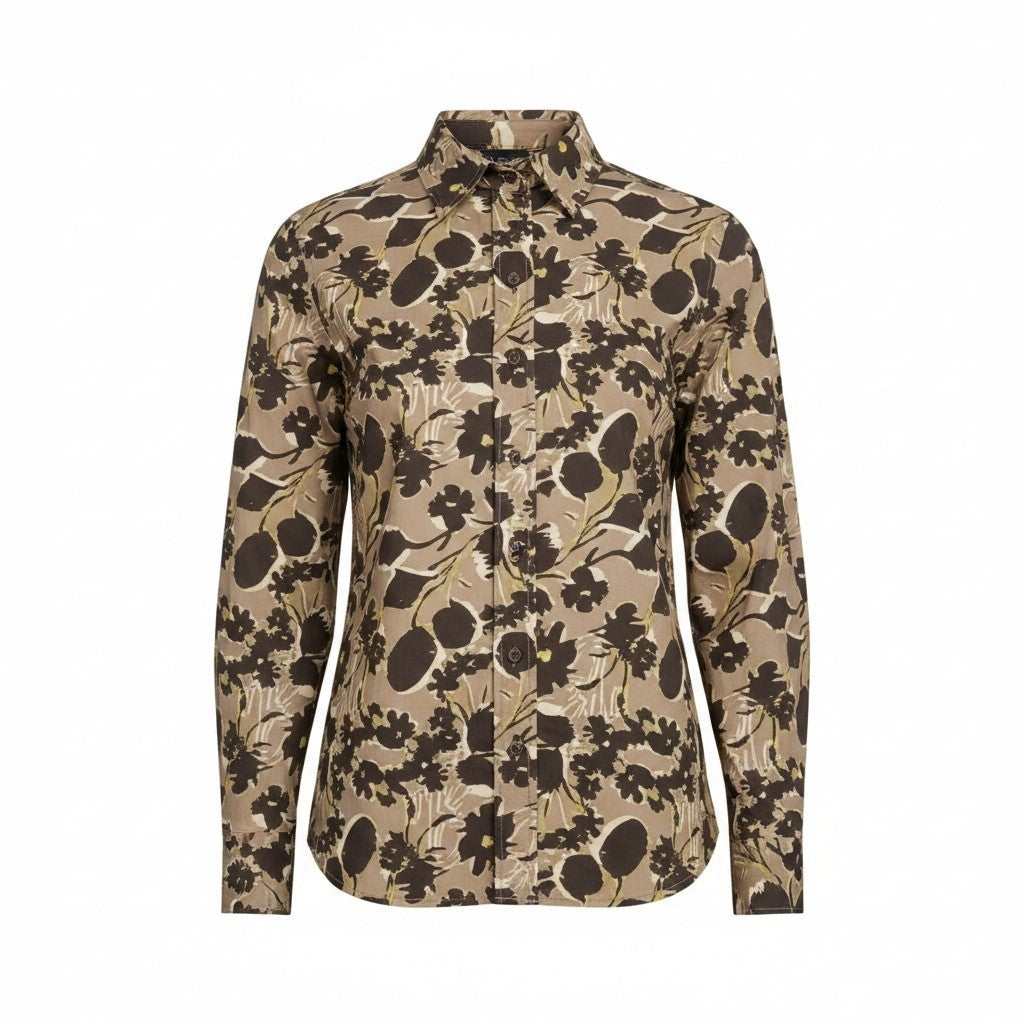 Marc O'Polo – SHIRT/BLOUSE LONG SLEEVE brown