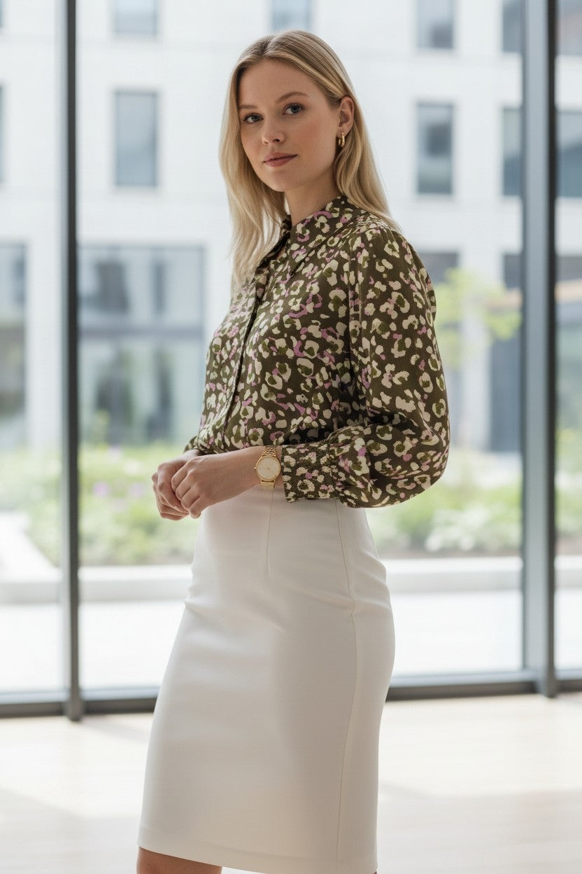 Kaffe – KAtilla Shirt green