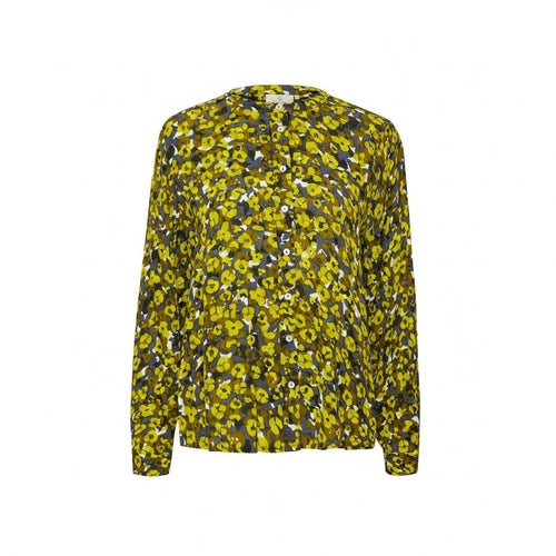 Kaffe – KAjaden Shirt yellow-green